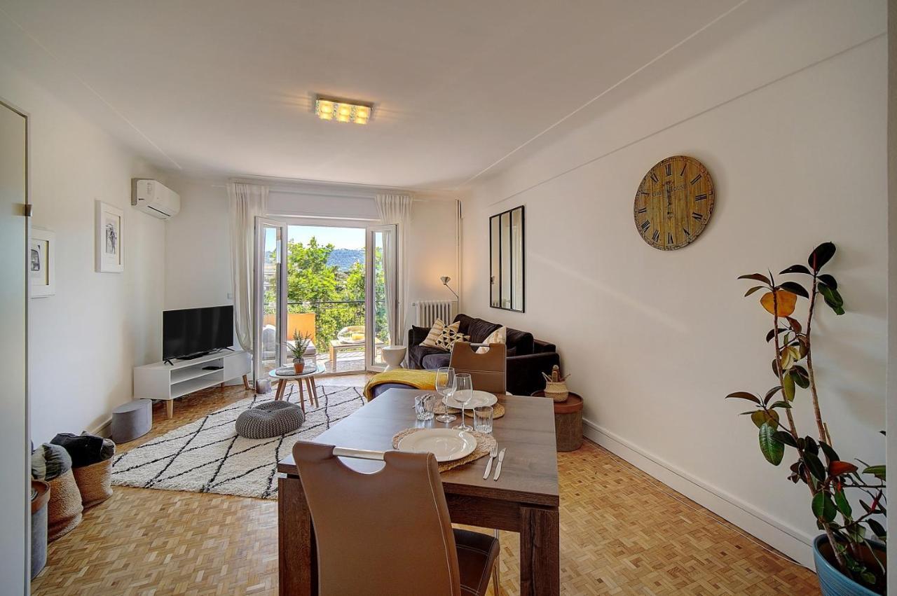 Elisa - Traversant - Terrasse - Verriere Cote D'Azur Cannes Exterior foto