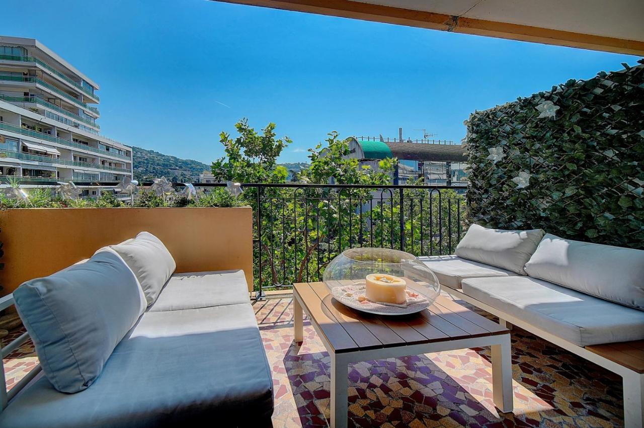 Elisa - Traversant - Terrasse - Verriere Cote D'Azur Cannes Exterior foto
